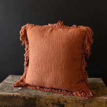 Load image into Gallery viewer, 18X18 Hand Woven Mattie Pillow Rust