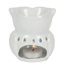 Load image into Gallery viewer, White Owl Oil Burner and Wax Warmer