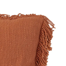 Load image into Gallery viewer, 18X18 Hand Woven Mattie Pillow Rust