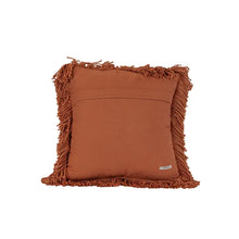Load image into Gallery viewer, 18X18 Hand Woven Mattie Pillow Rust