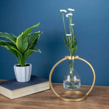 Load image into Gallery viewer, Capstone Brass Bud Vase