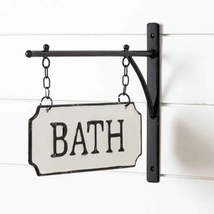 Bath Swinging Sign