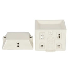 Load image into Gallery viewer, White Ceramic House Oil Burner and Wax Warmer