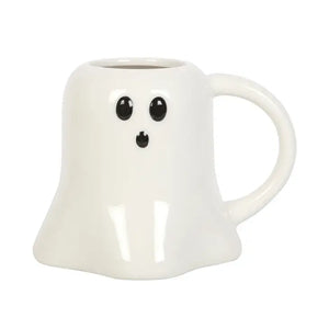 Ghost Shaped Spooky Halloween Mug