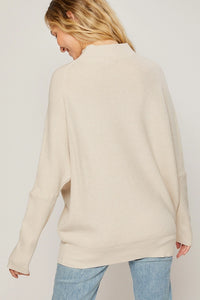 Slouch Neck Dolman Pullover-Shell