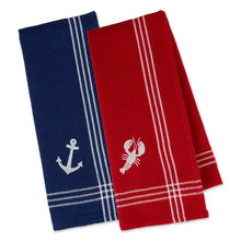 Load image into Gallery viewer, Nantucket Embroidered Dishtowels, 2 Styles