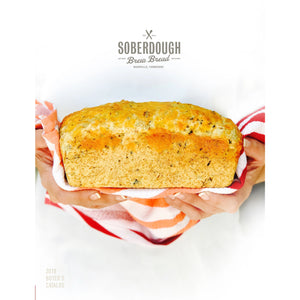 Soberdough Brew Bread, Cheesy Garlic