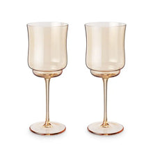 Load image into Gallery viewer, Tulip Stemmed Wine Glass, Set of 2