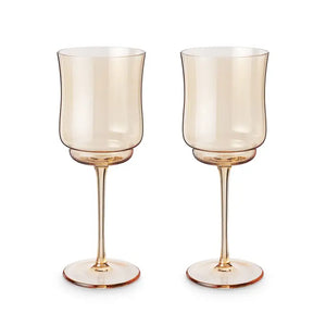 Tulip Stemmed Wine Glass, Set of 2