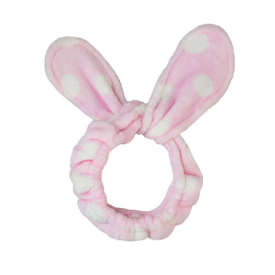 Bunny Twist Pink Make-up / Spa Headband