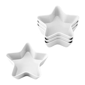 Patriotic Star Melamine 5 1/2" Mini Bowl, White