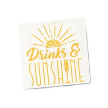 Load image into Gallery viewer, Drinks &amp; Sunshine Cocktail Napkins