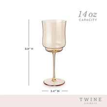 Load image into Gallery viewer, Tulip Stemmed Wine Glass, Set of 2