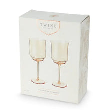 Load image into Gallery viewer, Tulip Stemmed Wine Glass, Set of 2