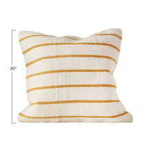 Load image into Gallery viewer, Woven Striped Pillow, 2 Colors