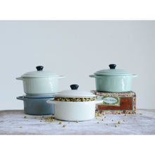 Load image into Gallery viewer, Stoneware Mini Baker with Lid, 4 Colors