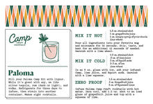 Load image into Gallery viewer, Paloma by Camp Craft Cocktails