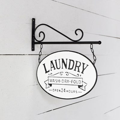 Laundry Hanging Sign