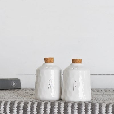 Cork Top Salt & Pepper Shaker