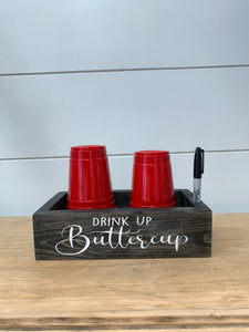 Party Cup & Marker Holder Double