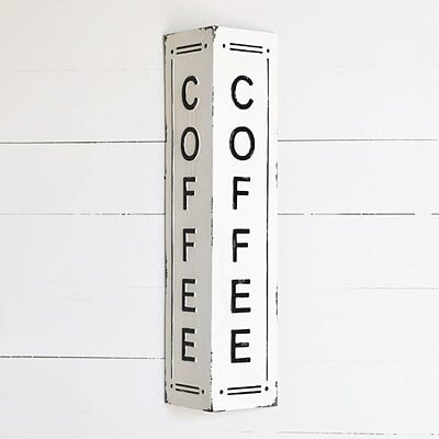 Tin Coffee Sign