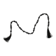 Load image into Gallery viewer, Black Wood Bead Garland