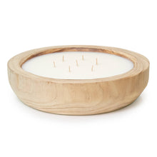 Load image into Gallery viewer, Paulownia Wood Round Candle