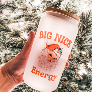 Big Nick Energy Can Glass