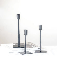 Load image into Gallery viewer, Blacksmith Candle Holders, Set of 3