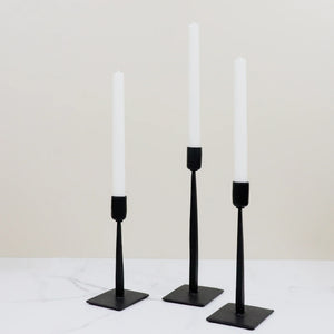 Blacksmith Candle Holders, Set of 3