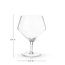 Load image into Gallery viewer, Angled Crystal Gin &amp; Tonic Glasses, Set of 2